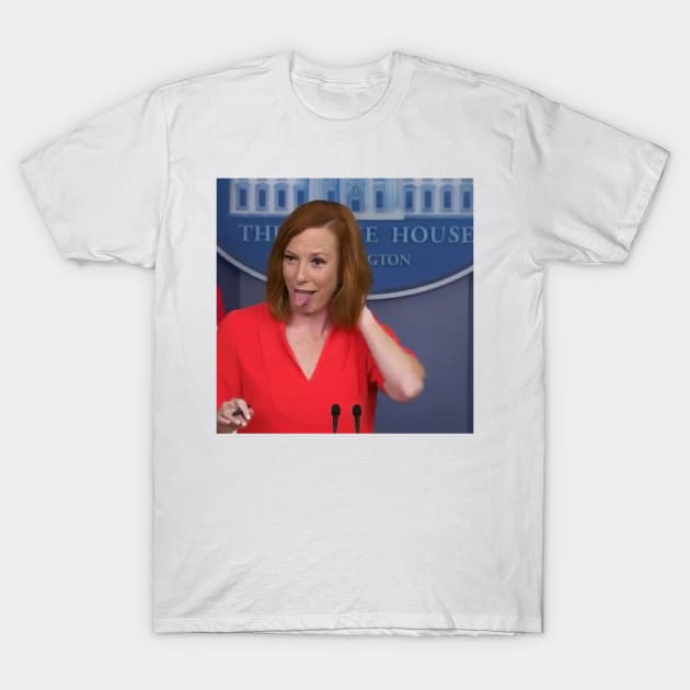 Jen Psaki vs. Fly T-Shirt by GrellenDraws